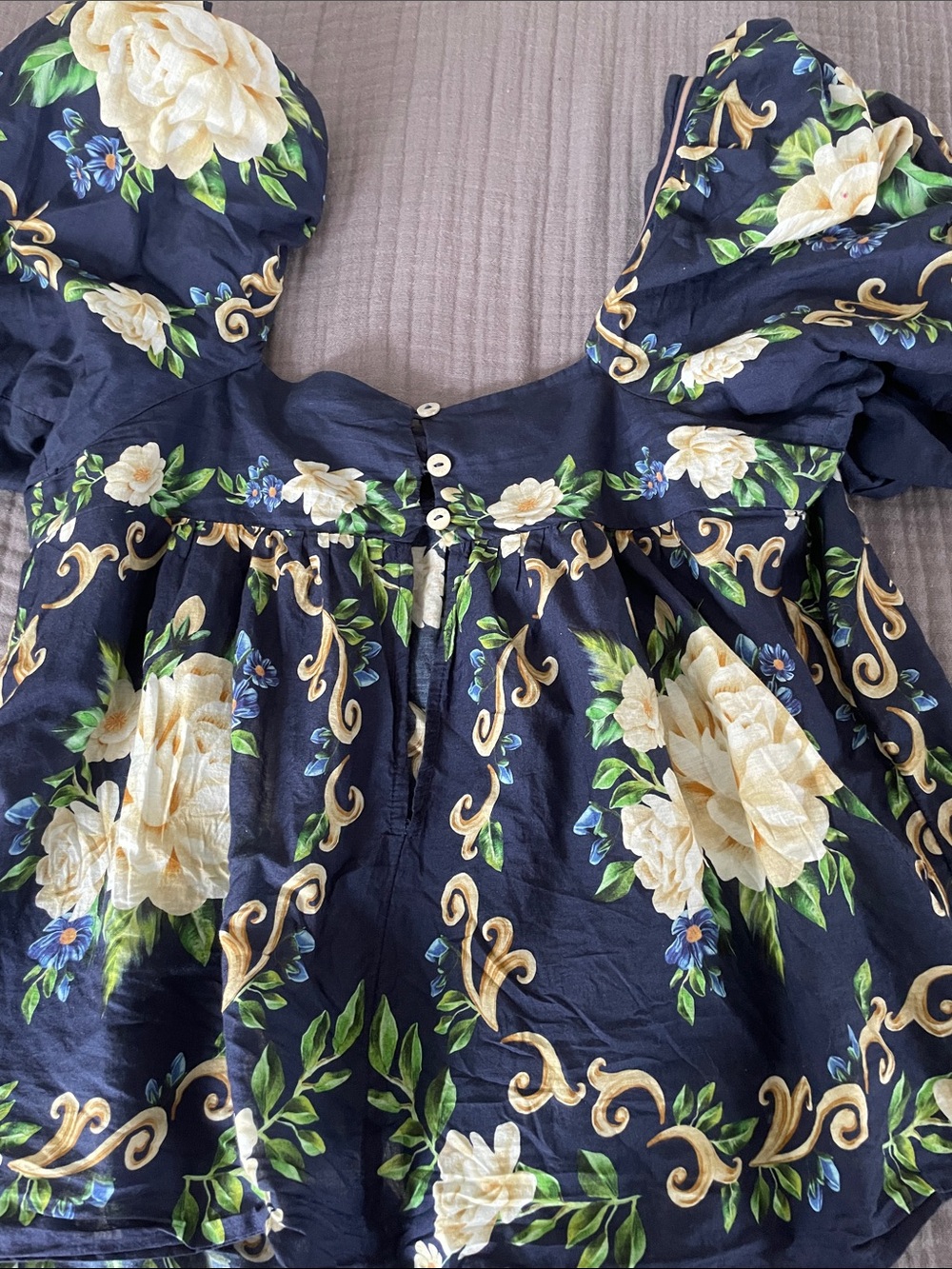 Farm Rio Floral blouse - Picture 5 of 6